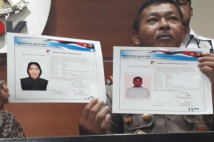 Polisi Rilis Sketsa Dua Wajah Pelaku Penyiraman Novel Baswedan