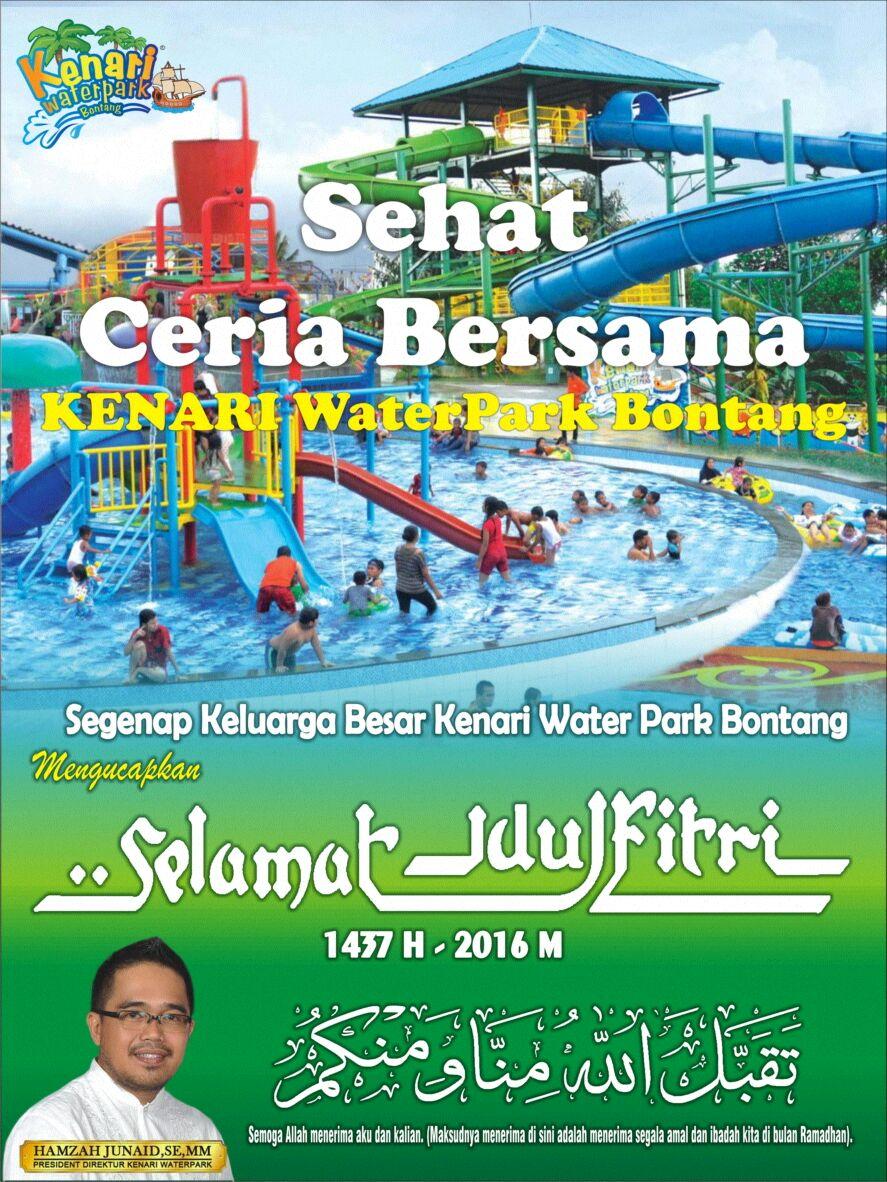 RAYAKAN KEMENANGAN DENGAN SEHAT CERIA BERSAMA KENARI WATERPARK