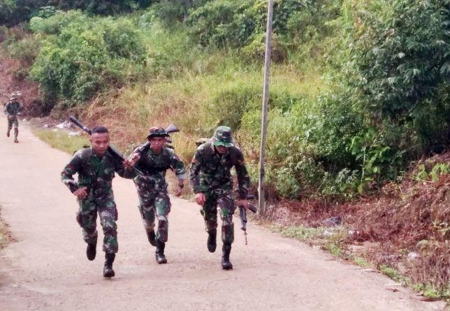 350 Prajurit Awang Long Ikuti Latihan Cross Country