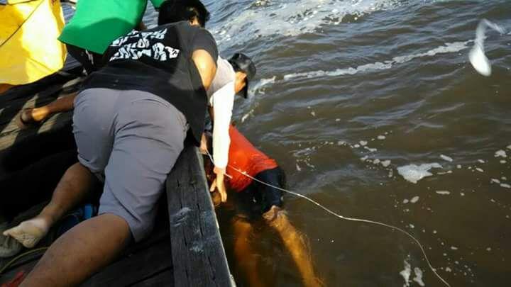 Perahu Ketinting Tenggelam, 2 Meninggal, 1 Selamat