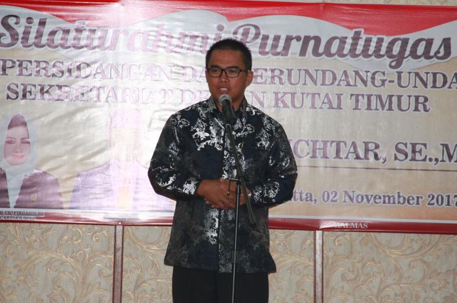Tawaran Ketua DPRD Kutim Kepada Muchtar Pasca Purna Tugas