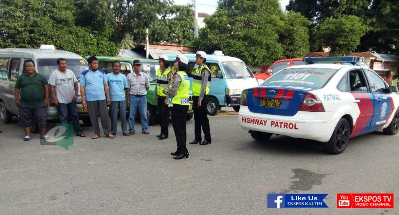 SATLANTAS POLRES BONTANG TUMBUHKAN BUDAYA MALU PENGENDARA