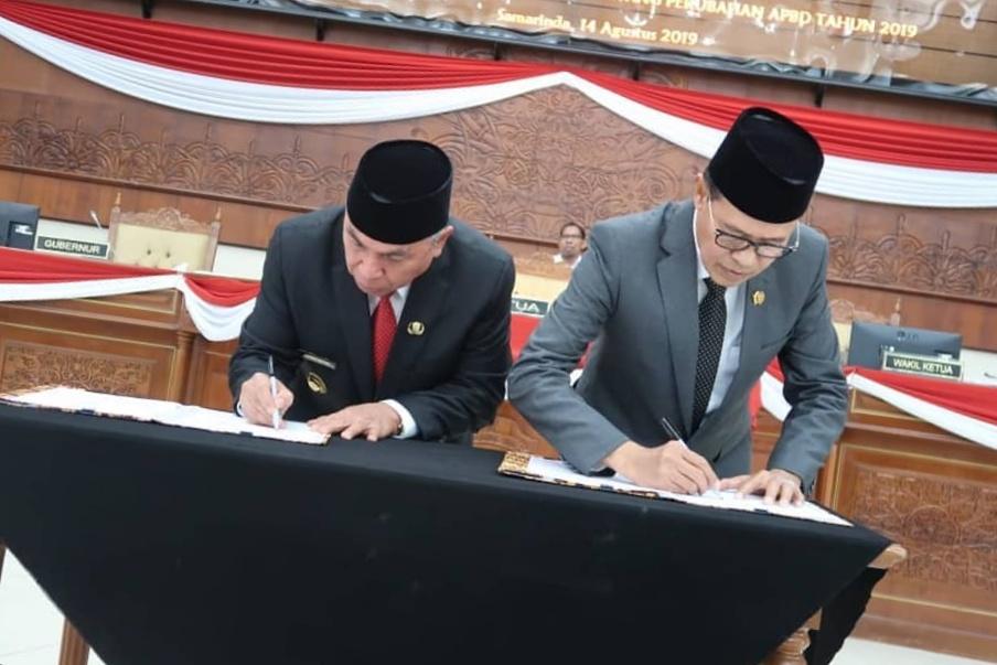 Gubernur dan DPRD Kaltim Yakin APDB-P 2019 Diterima Mendagri