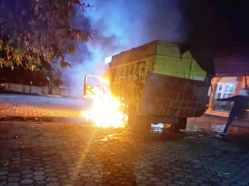 Truk Hauling di Paser Dibakar, Jangan Terprovokasi