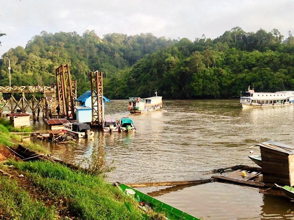 Rusak dan Sempit, Dermaga Ujoh Bilang Segera Direnovasi