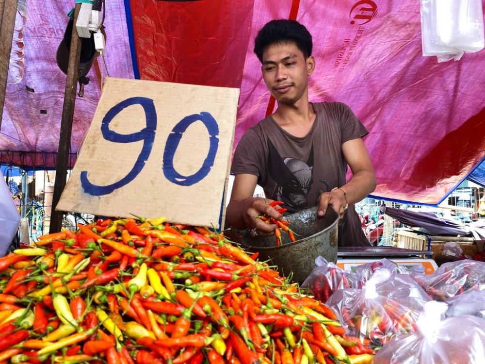 Cabai Rawit Makin Pedas di Kantong Warga Balikpapan, Harga Tembus Rp90 Ribu
