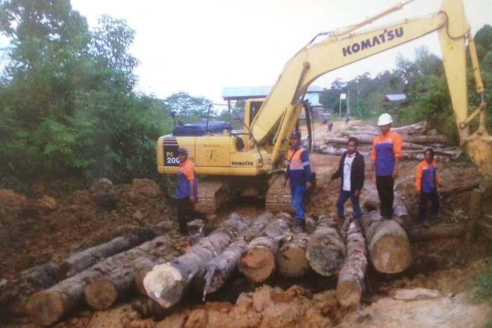 Perawatan Jalan dan Jembatan di Mahulu Terus Digenjot