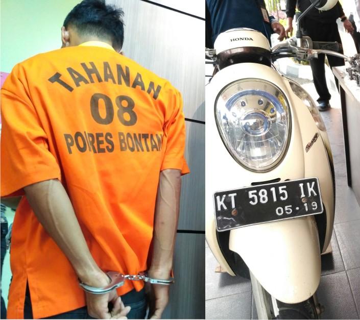 3 Pelaku Curanmor Diamankan Polres Bontang, 1 Residivis