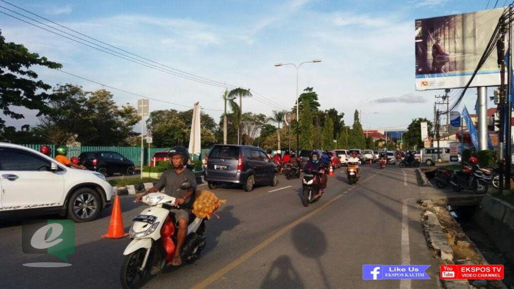 Aksi Damai Dukung Pembangunan NPK Cluster Sebabkan Kemacetan Panjang