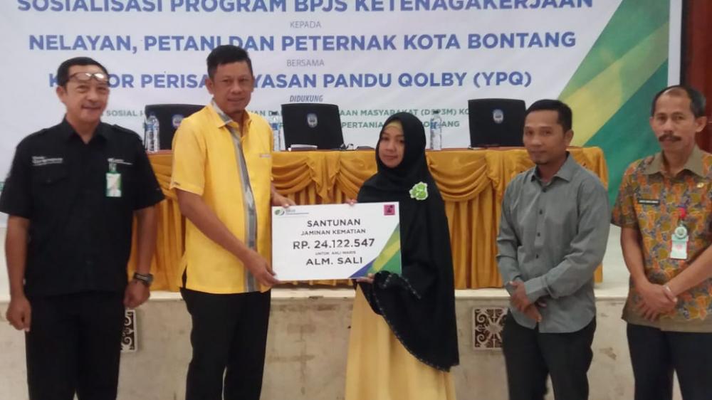 Dinsos Bontang Ikut Sosialisasikan Jaminan Kesehatan untuk Nelayan, Petani dan Peternak