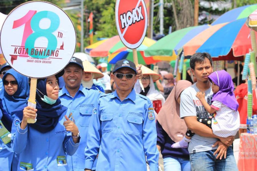 Diskominfotik Bontang Imbau Perangi Konten Negatif