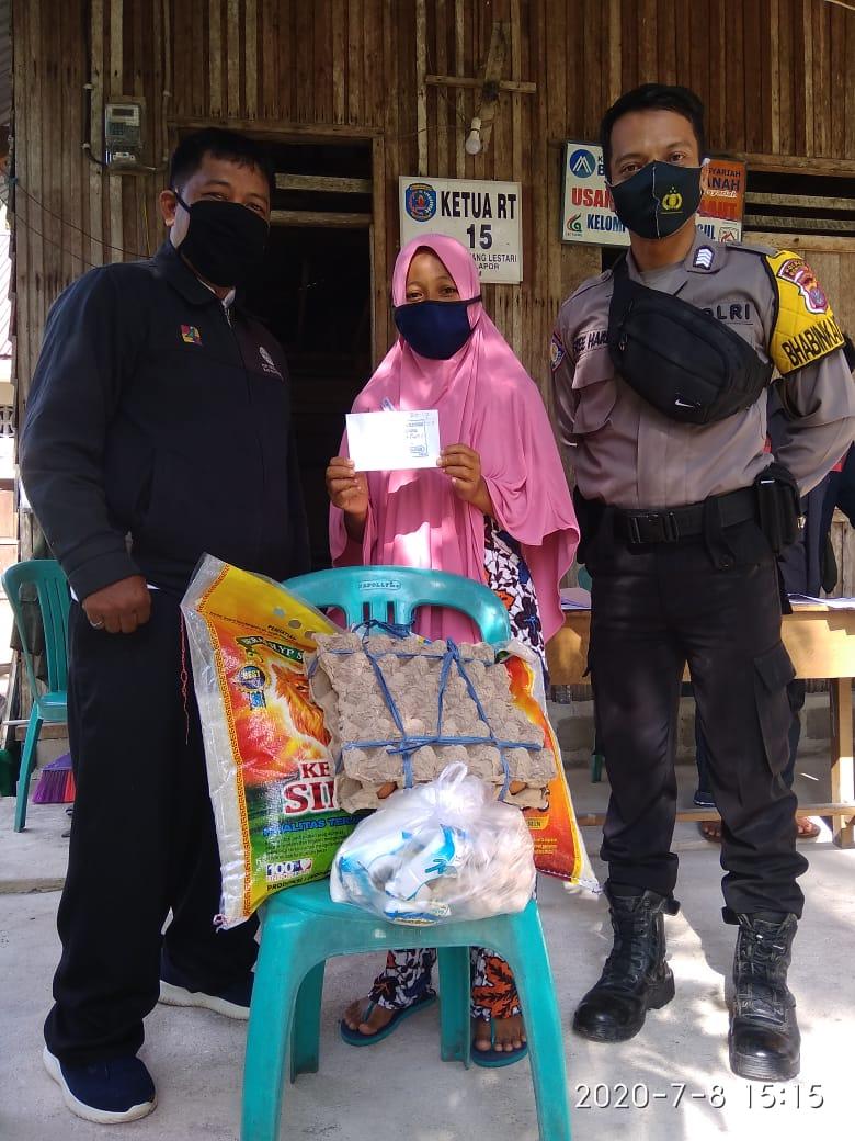 3 Jenis Bansos Bagi Terdampak Covid-19 di Bontang Lestari Rampung Disalurkan