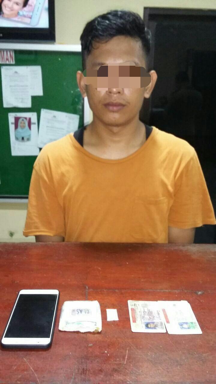 Edarkan Sabu, Pemuda Bontang Meringkuk di Polres Kutim