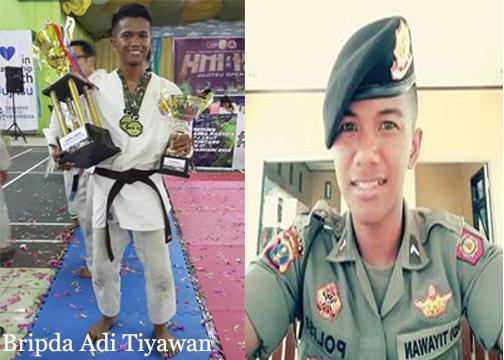 POLISI TAMPAN BERPANGKAT BRIPDA INI MENGUKIR PRESTASINYA DI SENI BELA DIRI JI JITSU