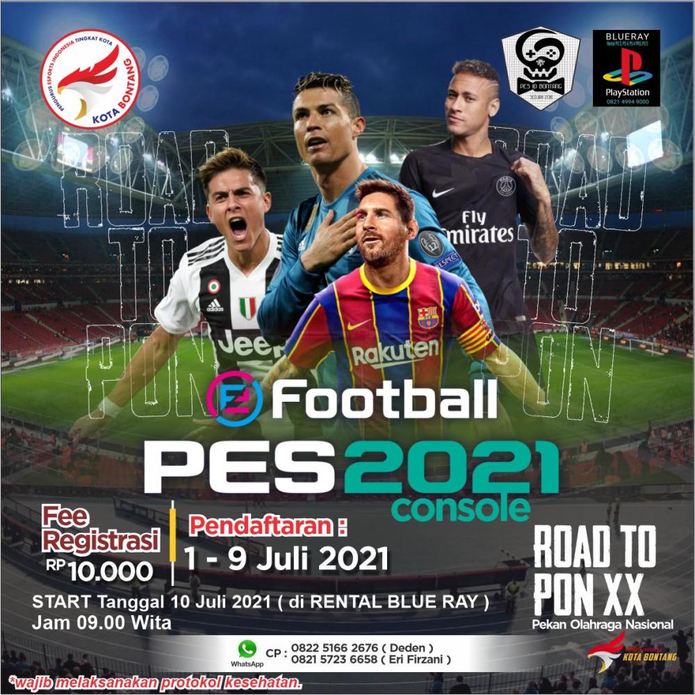 Seleksi PON Papua, ESI dan PIB Bontang Gelar Turnamen Main PESS 2021