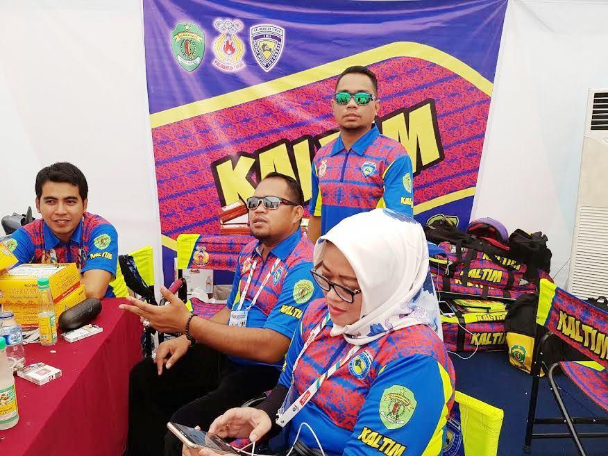 Datang ke PON Jabar, Wabup Kutim Beri Dukungan Kepada Atlet Motor Kaltim