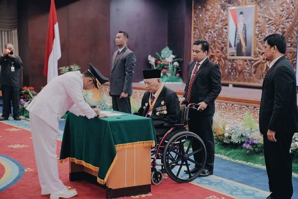 Resmi, Gubernur Kukuhkan Rahmad Masâ€™ud Jadi Plt Wali Kota Balikpapan