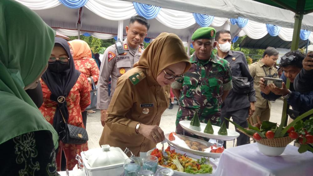 Puluhan Ibu-ibu Antusias Ikut Lomba Masak Tingkat Kota Bontang