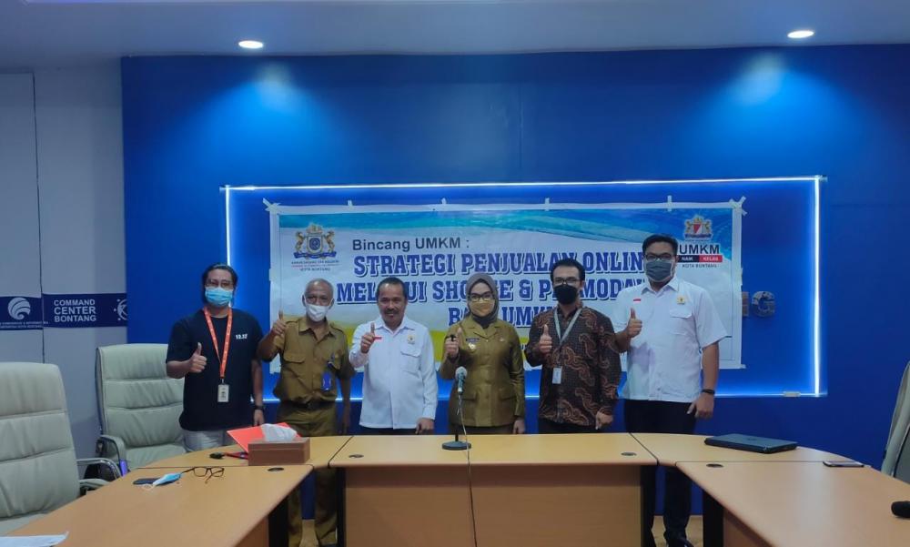 Kembangkan UMKM, Kadin Bontang Gelar Diskusi, Hadirkan Shoope dan BRI