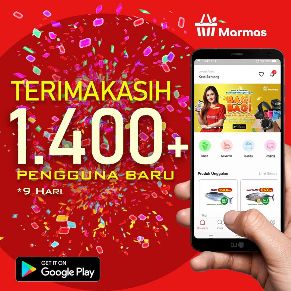 Marmas Kian Populer di Bontang, Permudah Ibu-ibu Penuhi Kebutuhan Rumah Tangga