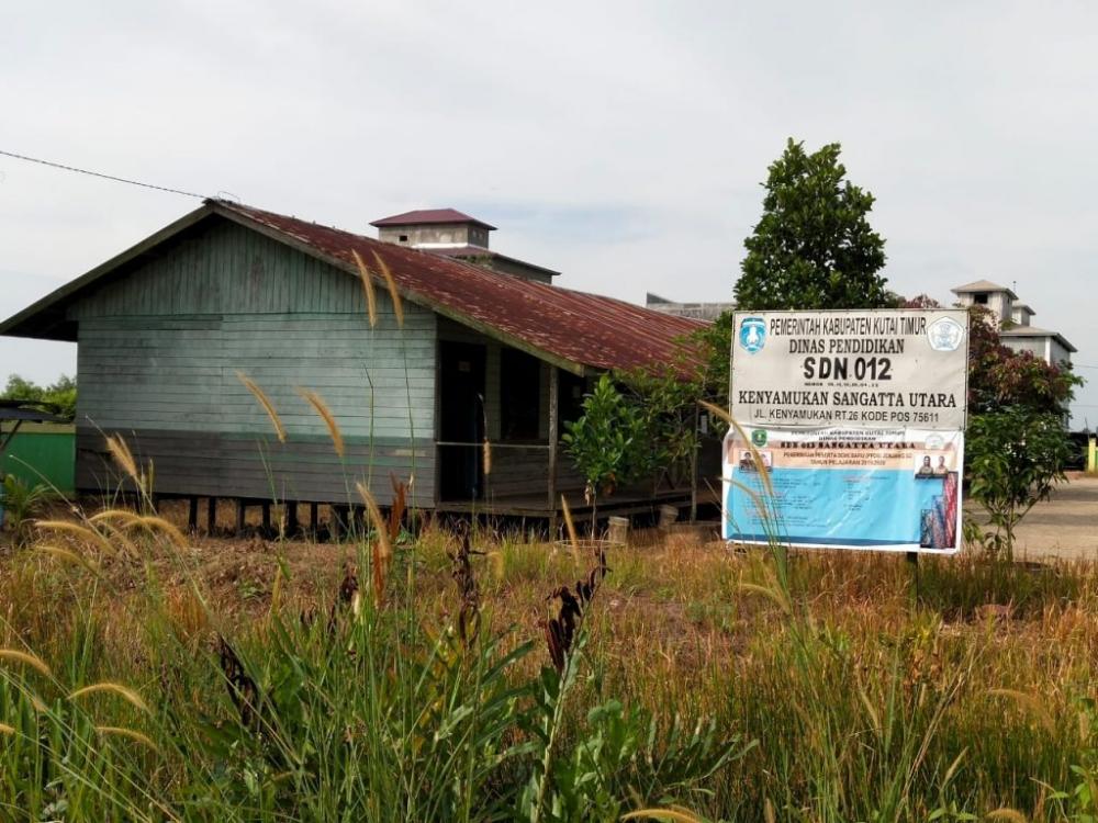 Kondisi SDN 012 Sangatta Utara Memprihatinkan