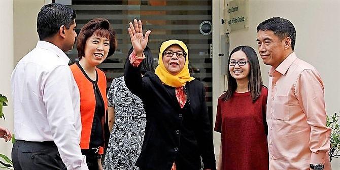 Mengenal Halimah Yacob, Presiden Muslimah Pertama Singapura