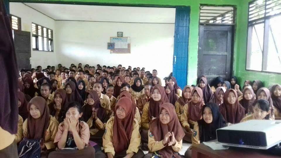 Penyuluhan Bahaya Narkoba di SMPN 6 Marangkayu