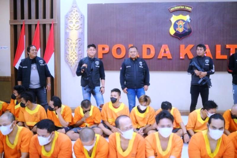 135 Preman Digulung Polda Kaltim, Samarinda 