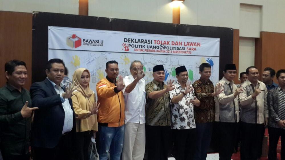 Alasan 2 Paslon Pilgub Kaltim Tak Ikut Deklarasi Tolak Uang dan SARA