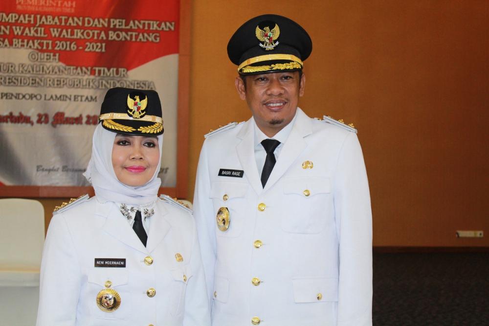 DILANTIK, NENI BASRI RESMI MEMIMPIN KOTA BONTANG