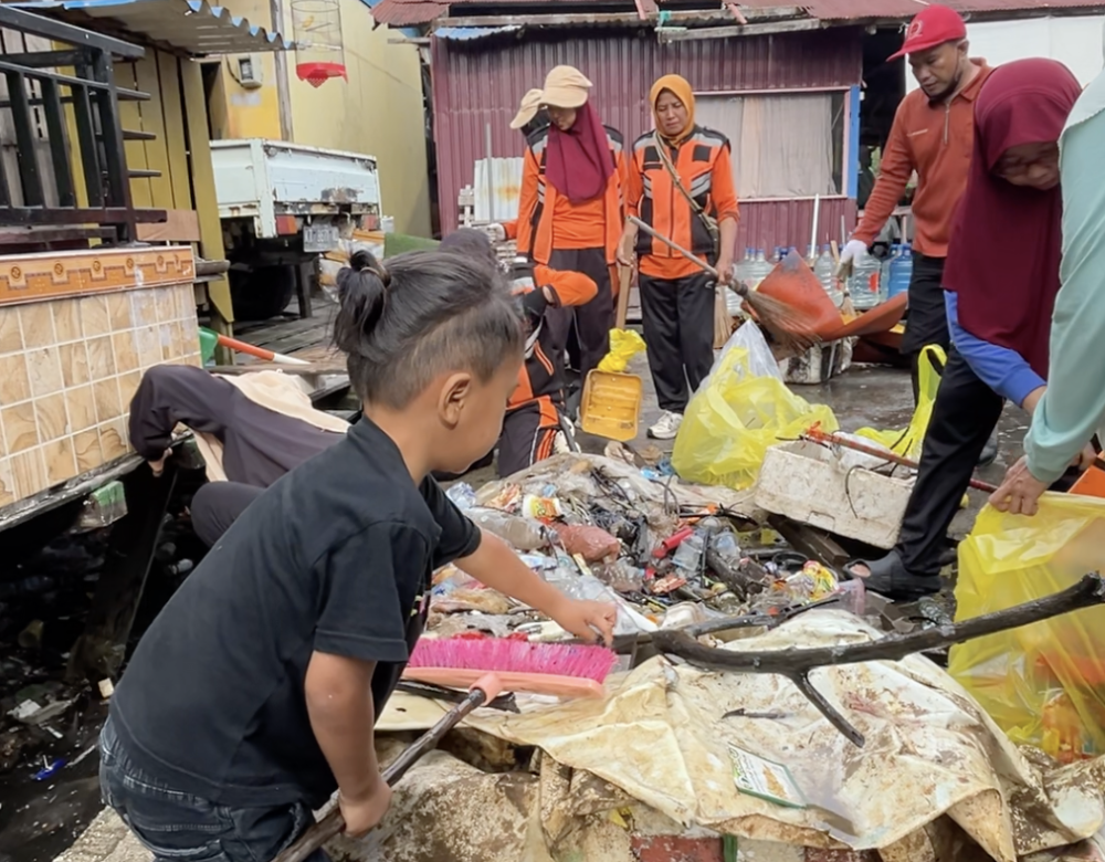 Peringati Hari Lingkungan Hidup, Kecamatan Bontang Selatan Bergerak Serentak Bersihkan Kota