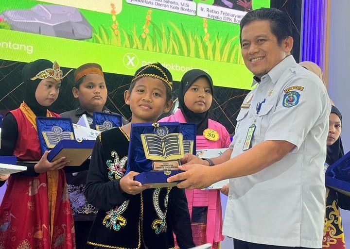 Siswa SDN 001 BS Muhammad Rhisyam Juara 1 Lomba Bertutur 2026