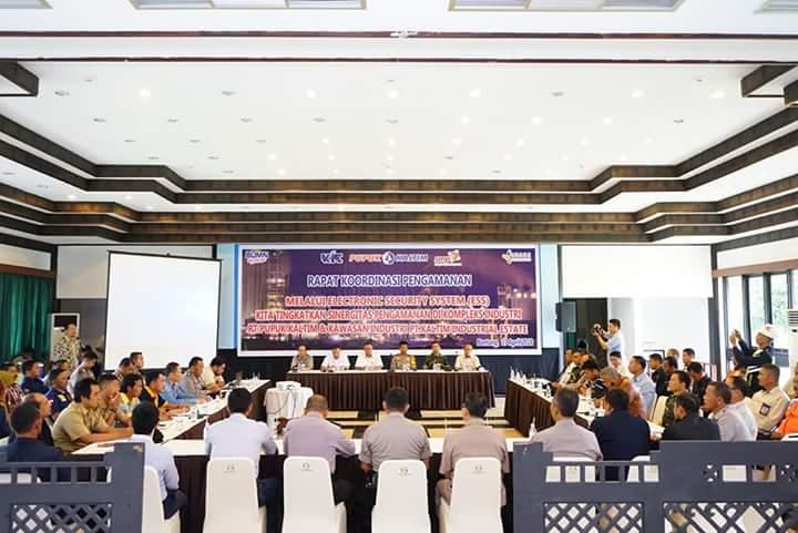 Gelar Rakor Pengamanan, PKT Paparkan Sistem Pengamanan yang Diterapkan