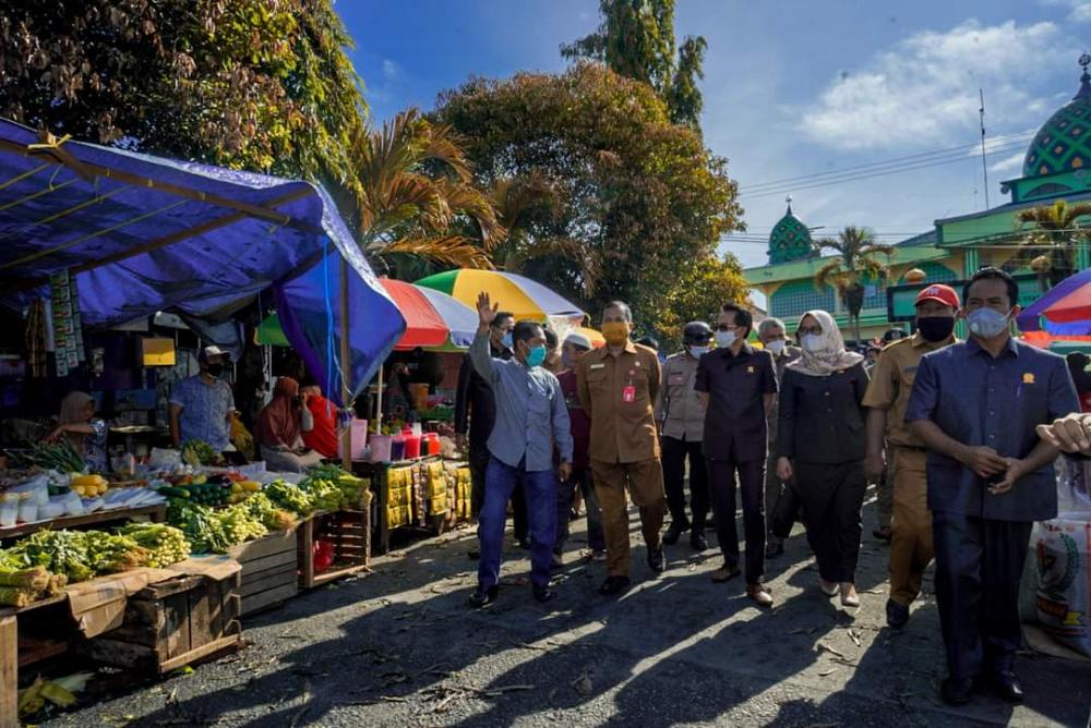  Marak Lapak Darurat, Dewan Minta Pedagang Citra Mas Loktuan Bersabar