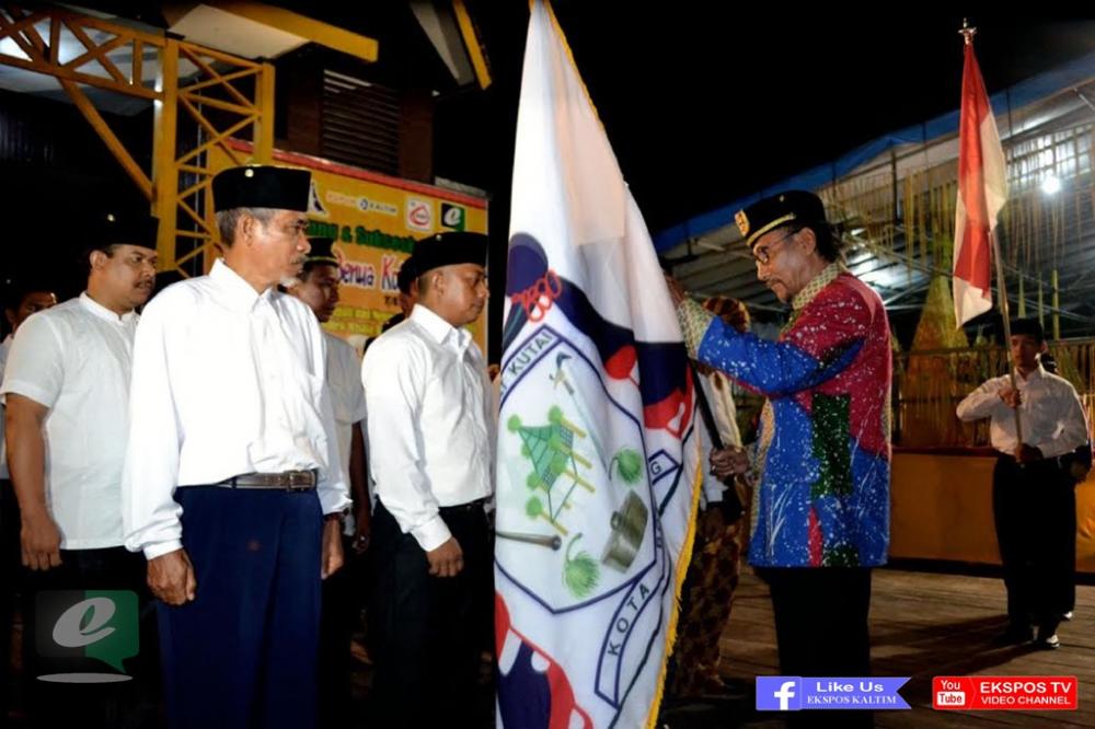 Pengurus Lembaga Adat Kutai Kota Bontang Periode 2016-2021 Resmi Dilantik