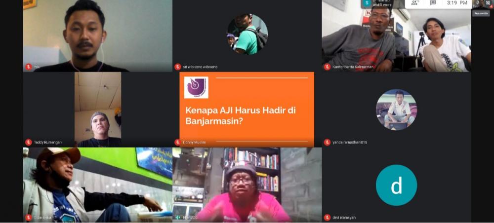 AJI Balikpapan Biro Banjarmasin Resmi Disahkan, Didi Gunawan Pegang Mandat Koordinator