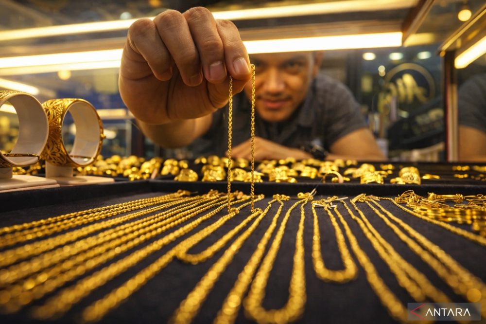 Harga Emas Hari Ini Naik Jadi Rp2,8 Juta 