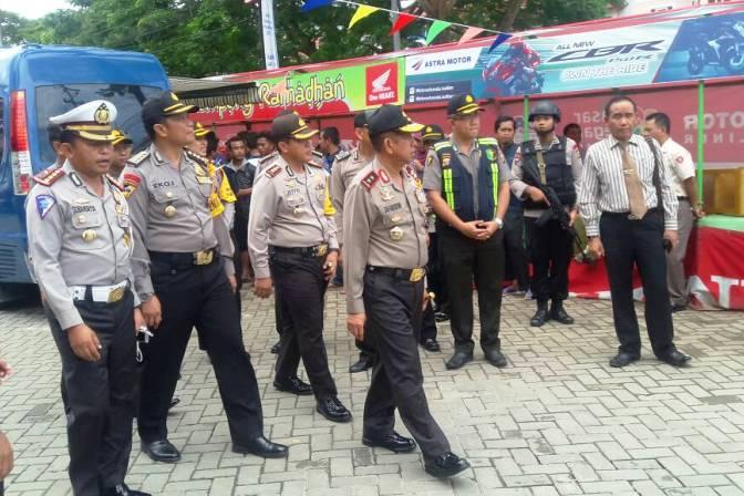 Kapolda Inspeksi Pos Pengamanan dan Pelayanan