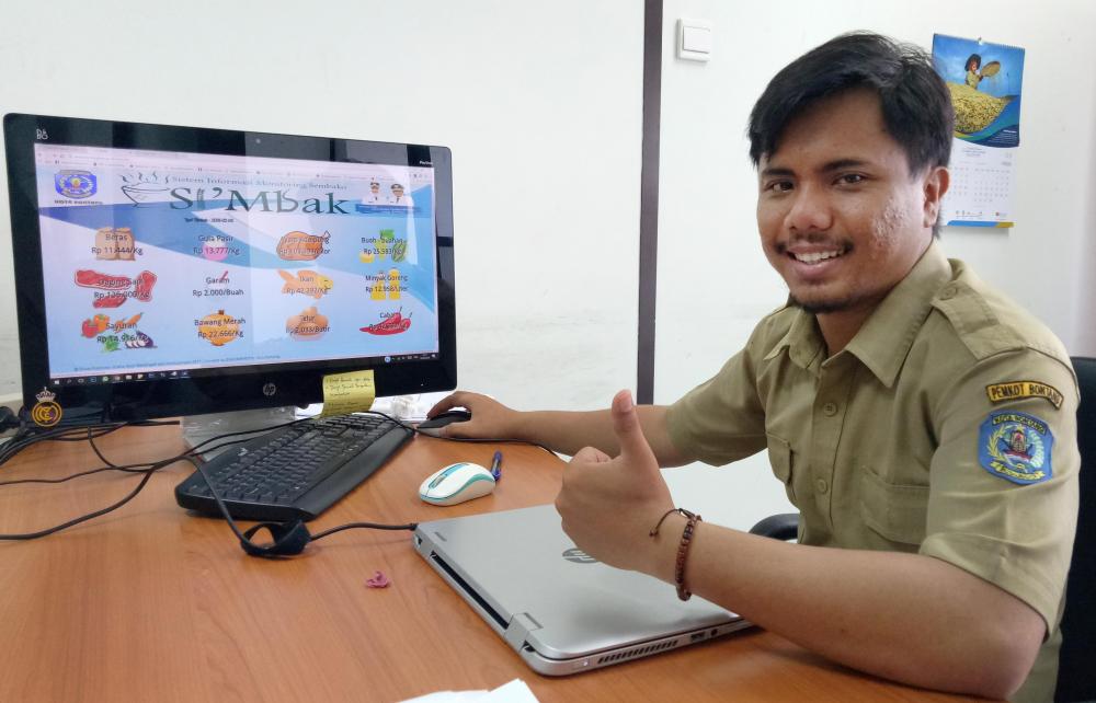 "Simbak" Diskominfotik Bontang Layani Informasi Harga Sembako