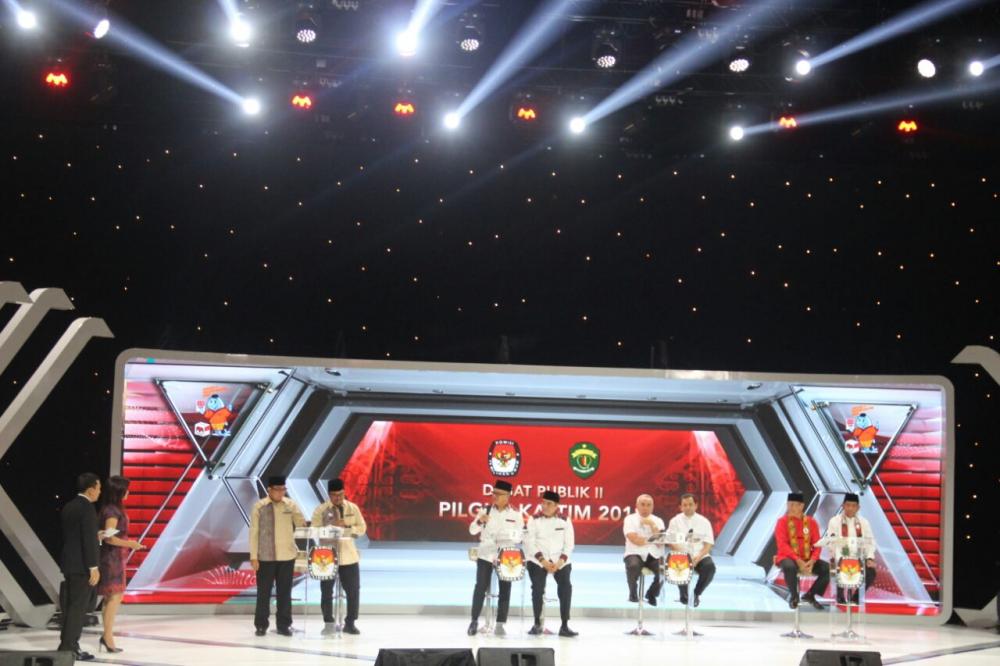 Debat Kedua Sukses, KPU Kaltim Agendakan Debat ketiga di Samarinda 