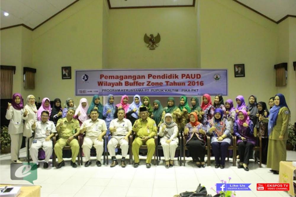 Gelar Pemagangan, Pupuk Kaltim Tingkatkan Kualitas Tenaga Pendidik PAUD