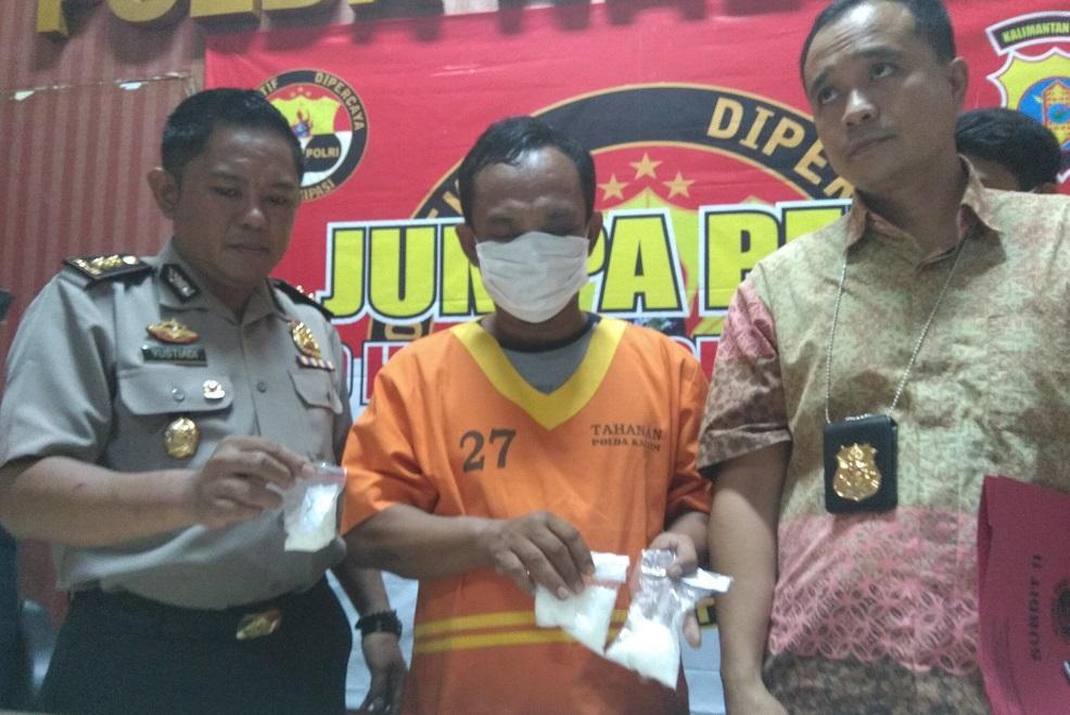 Lewat Informasi Berantai, Bandar Kacong Berhasil Dibekuk dengan 200 Gram Sabu-Sabu