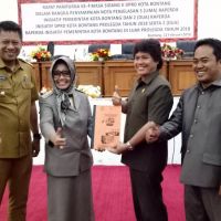 9 Raperda Disampaikan Dalam Paripurna DPRD Bontang