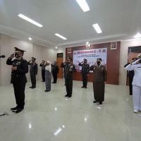 HUT Bhayangkara ke-74, Polres Bontang Ikuti Upacara Via Online      