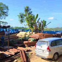 Kayu Diduga Ilegal dari Berau Masuk Balikpapan, Gakkumhut Sita 1.205 Batang