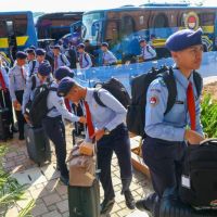 Cetak Sejarah, Angkatan Pertama SMA Taruna Nusantara Tiba di Kampus IKN
